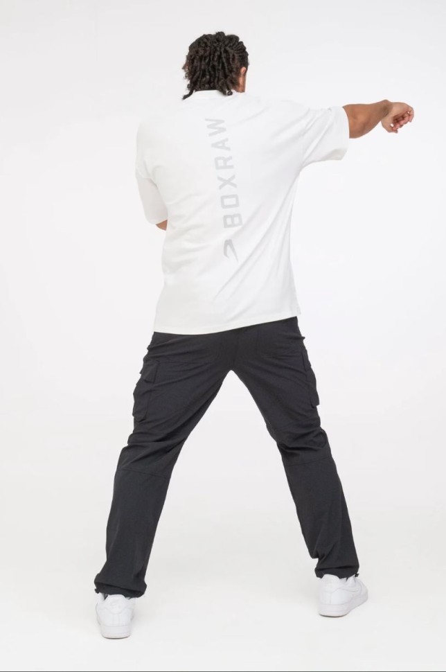 Футболка Boxraw Lineal Oversized BXRW-U-LINOT White в Екатеринбурге в Екатеринбурге