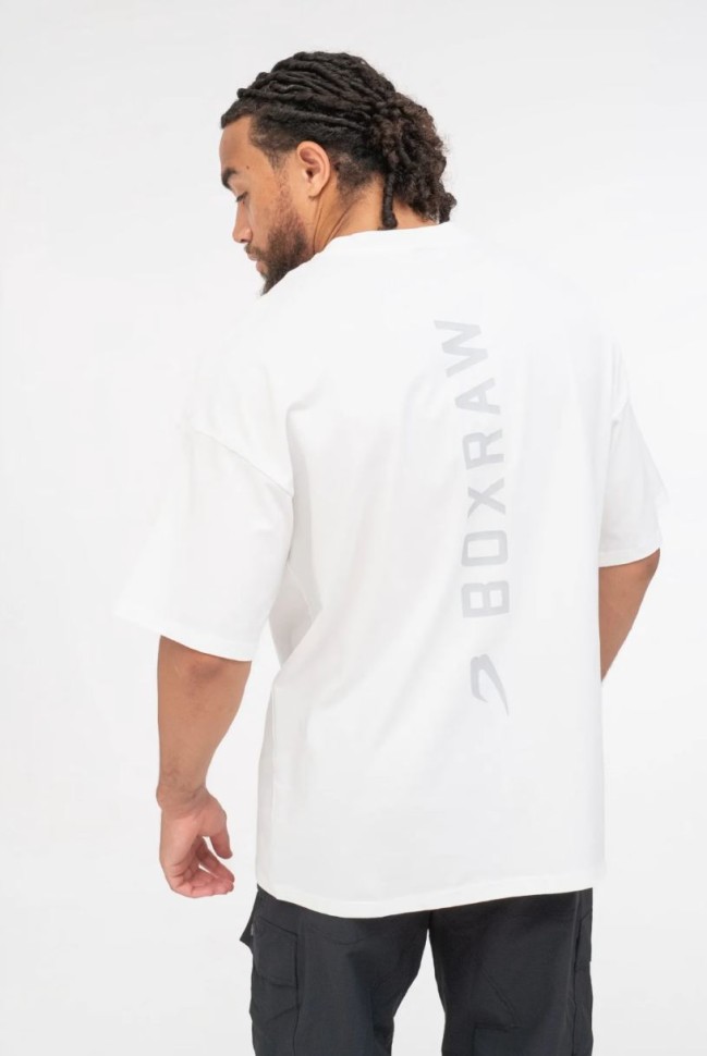 Футболка Boxraw Lineal Oversized BXRW-U-LINOT White в Екатеринбурге в Екатеринбурге