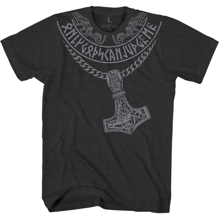 Футболка Hardcore Training Hammer Of Gods Black Melange hctshirt0397 в Екатеринбурге  в Екатеринбурге 