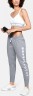 Брюки Under Armour Cotton Fleece WM Pant Steel Light Heather / White / White 1321190-035