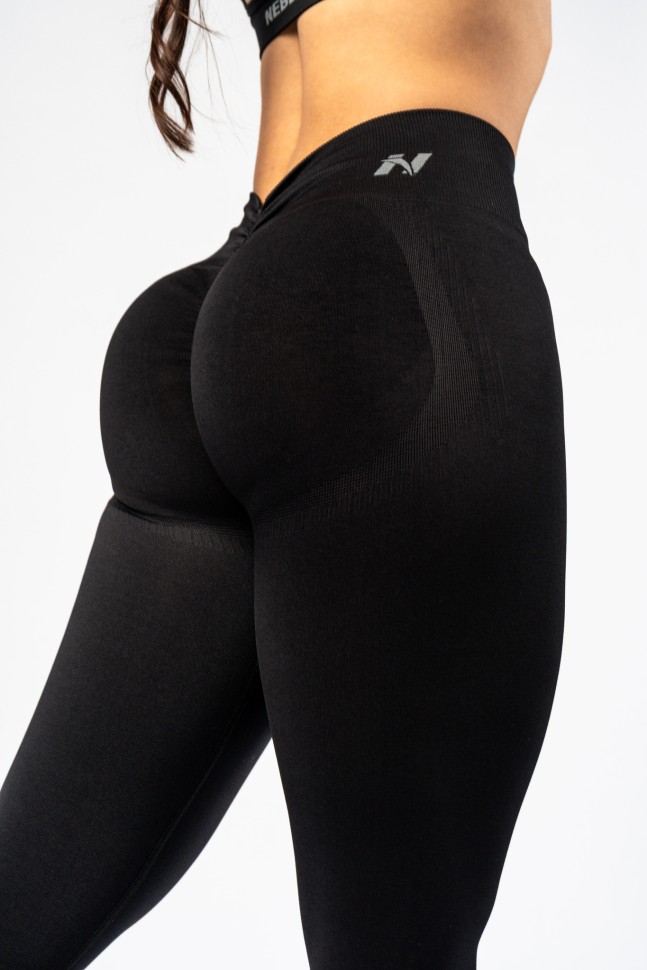 Леггинсы Nebbia Seamless High-Waist Leggings MAXIMUM PUSH-UP 302 Black в Екатеринбурге в Екатеринбурге