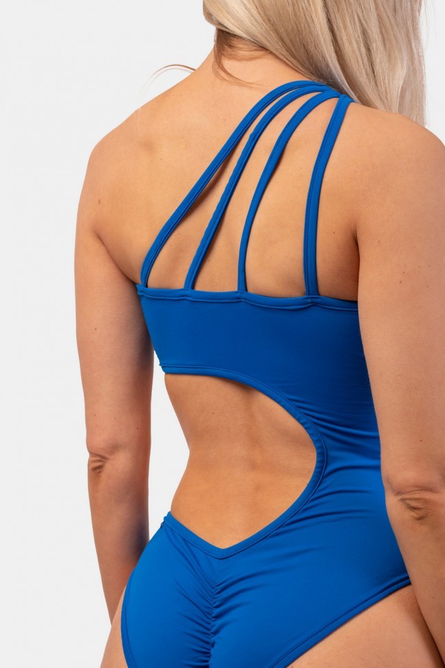 Купальник слитный Nebbia One Shoulder Asymmetrical Monokini 459 Blue в Екатеринбурге  в Екатеринбурге 