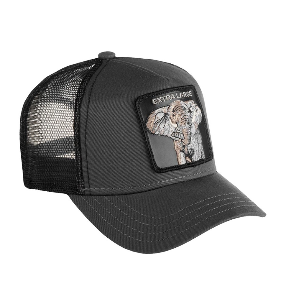 Бейсболка GOORIN BROTHERS ANIMAL FARM EXTRA LARGE Слон 101-0200 (серый) в Екатеринбурге в Екатеринбурге