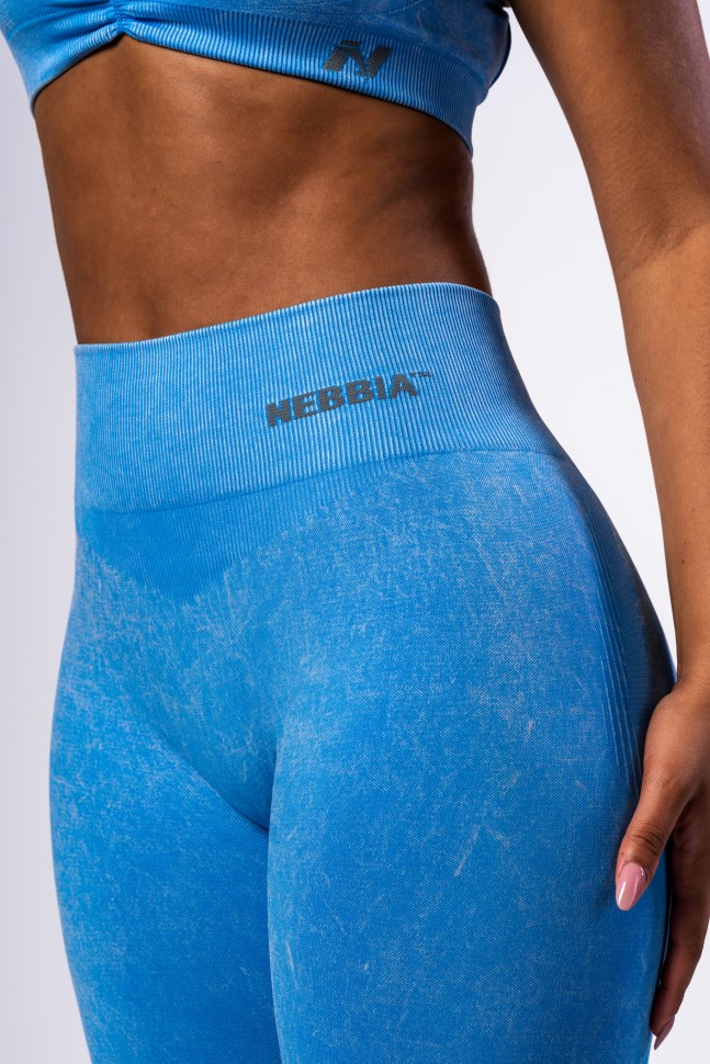 Леггинсы Nebbia Seamless High-Waist Leggings MAXIMUM PUSH-UP 302 Blue в Екатеринбурге в Екатеринбурге