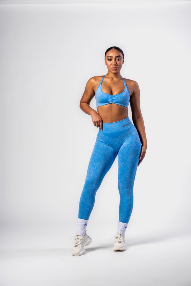 Леггинсы Nebbia Seamless High-Waist Leggings MAXIMUM PUSH-UP 302 Blue в Екатеринбурге в Екатеринбурге