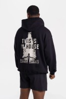 Худи BoxRaw This Is My House Oversized BXRW-U-TIMHOH Black в Екатеринбурге  в Екатеринбурге 